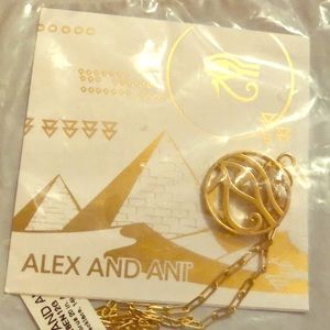 NEW Alex and Ani Necklace - Eye of Horus 14kt